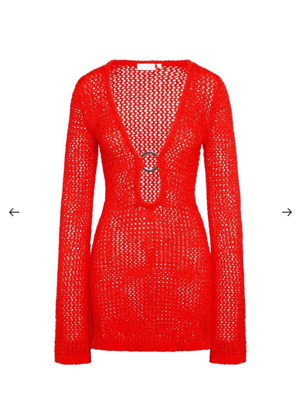NWT Monday Swimwear Montego mini dress Chili Pepper